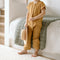 Linen Mustard Playsuit