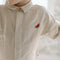 Linen SET Shirt and Pants | Watermelon Embroidery
