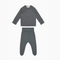 Organic Cotton Baby SET | Kimono Top & Pants | Blueberry