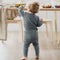 Organic Cotton Stripe SET | Blue & Brown