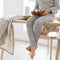 Organic Cotton Stripe SET | Cream & Black