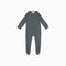 Newborn infant onesie sleepsuit