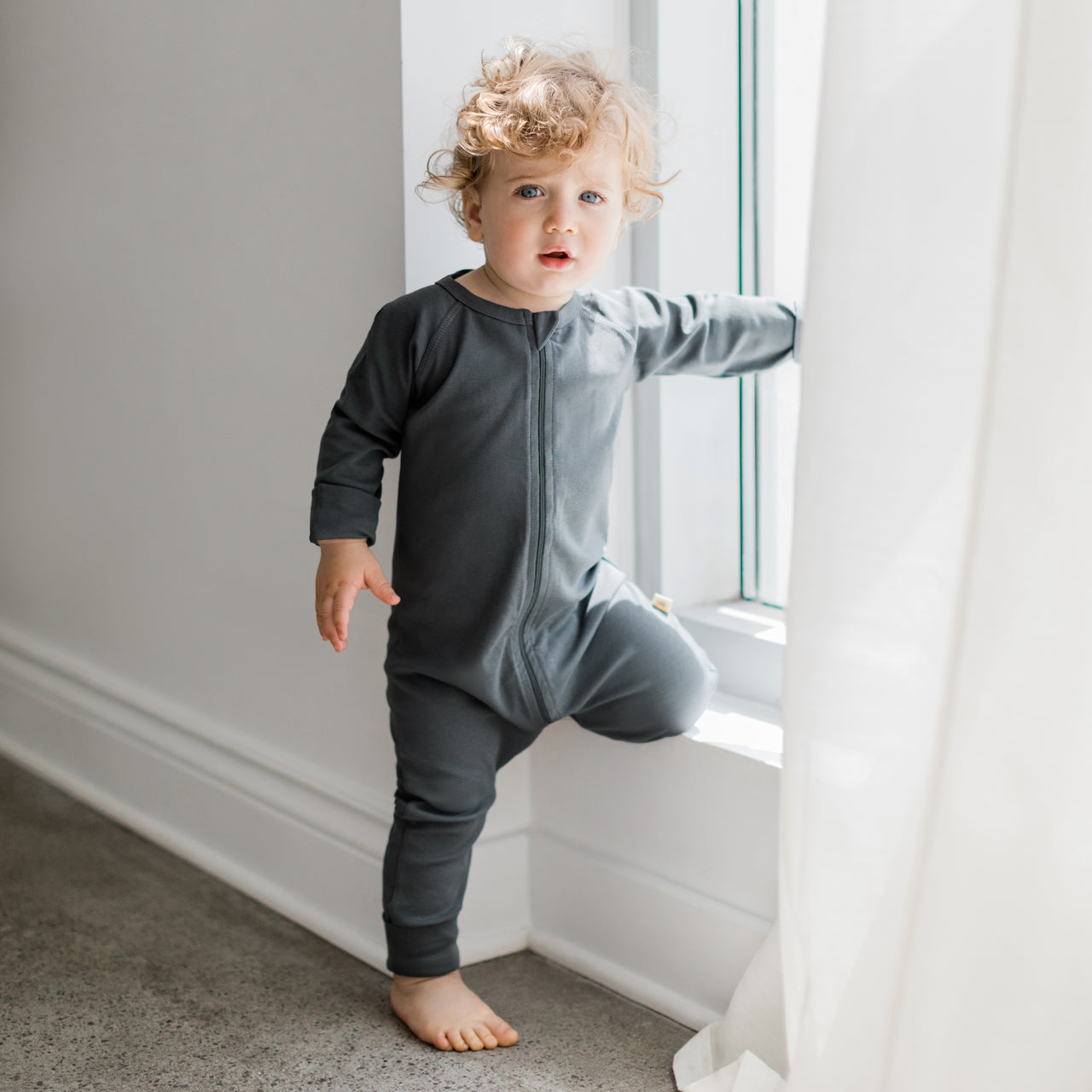 Baby toddler unfooted unisex onesie sleepsuit